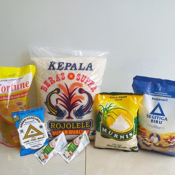 

Paket Sembako Beras Santan Minyak (Via Gojek)