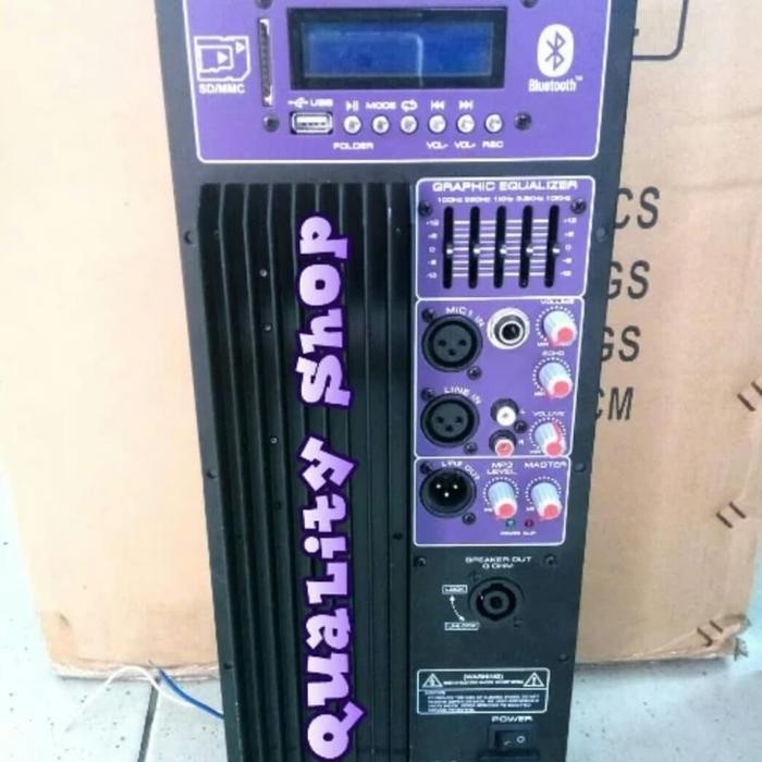 power kit Aktif/mesin Speaker Active Bluetooth Equalizer Usb