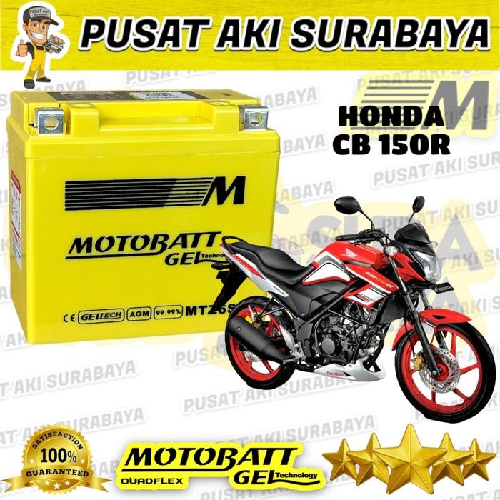 AKI MURAH TERBAIK MOTOBATT MTZ6S GEL MOTOR CBR 150 CB 150R CB 150 R