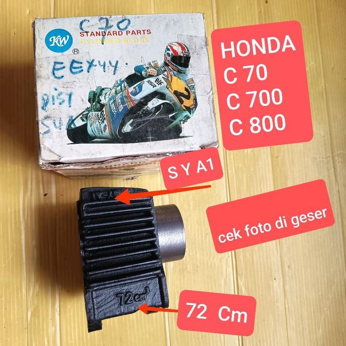 Cylinder blok boring piston Honda C 70 C70 pnp C 700 C 800 72 cm