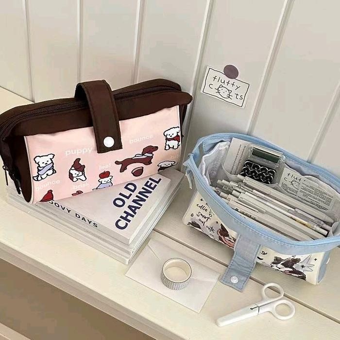 

Kotak Pensil Karakter Lucu Pouch Kotak Pensil Make Up Kapasitas Besar