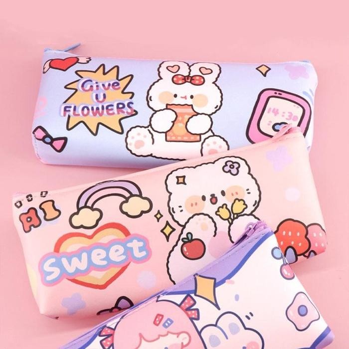 

LowaKemasan Fleksibel Kotak Pensil Anak Motif Anak Tempat Pensil Anak / Tempat Pensil Aesthetic