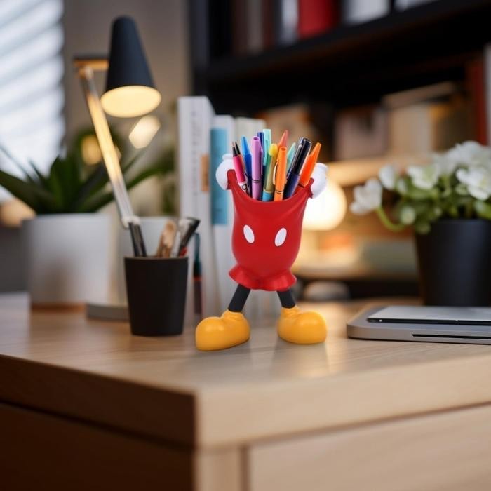 

Pensil Meja Pen Holder Tempat Pensil Meja Mickey Lucu Plastik Serbaa Wadah Pulpen Mickey Lucu