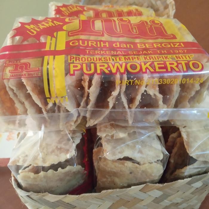 

Sedia Tempe Keripik Niti Khas Purwokerto Banyumas