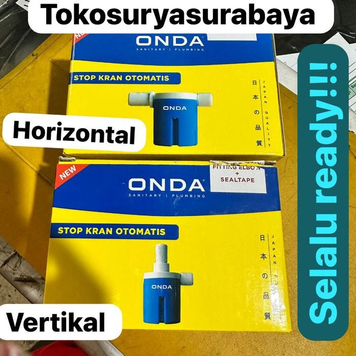 Keran Air Otomatis Kran Otomatis Merk Onda Pelampung Otomatis Tandon Toren Kran Air Tanpa Listrik