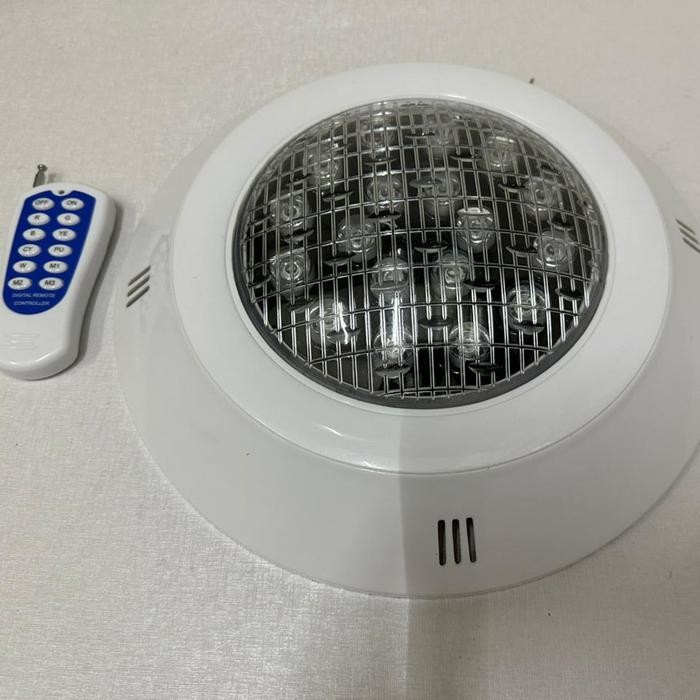 Lampu Kolam Renang Led 18 Watt 18 Mata Swimming Pool (Putih / Ww)