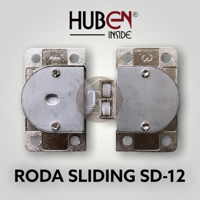 Roda Pintu Sliding SD 12 HUBEN / Roda SD 12 Huben / Roda Pintu Sliding