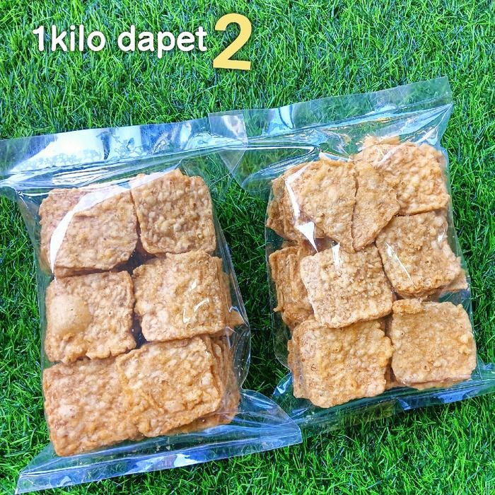 

Sedia keripik tempe bandung varian sari manis 1kg (2kemasa) Ce