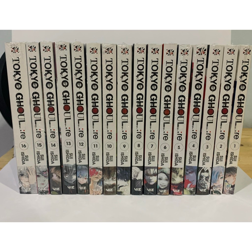 Tokyo Ghoul:re vol 1-16 Complete Set VIZ Media Komik English Manga