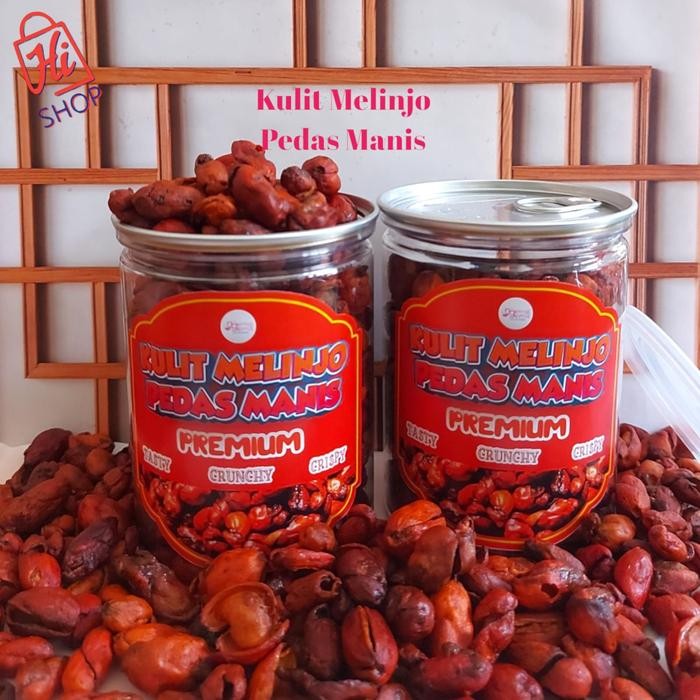 

Sedia Can Kulit Melinjo Kriuk Pedas Manis Kripik Kulit Melinjo Tangkil