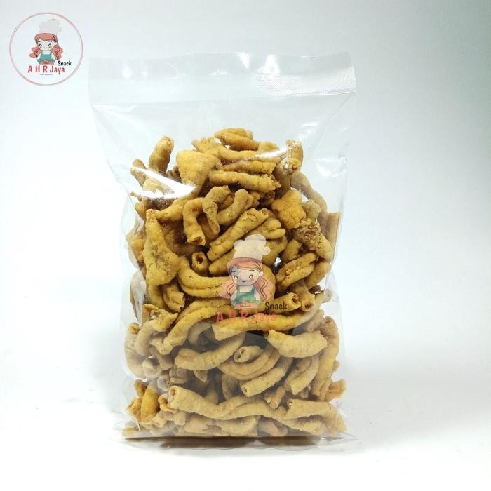 

Sedia Kripik Usus Ayam Super gr Enak Gurih Renyah / Keripik