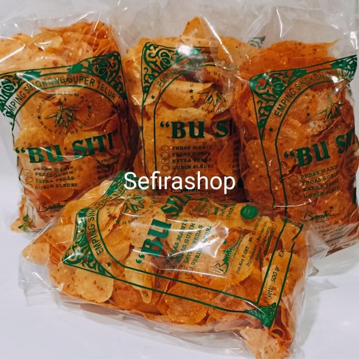 

Sedia Emping Singkong Super Telur Gurih dan Pedas Manis Kondisi Mentah