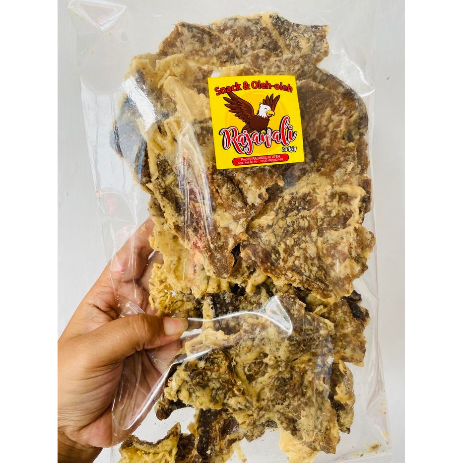 

Sedia 250gr KERIPIK PARU SAPI PREMIUM RAJAWALI BU LELY GURIH RENYAH