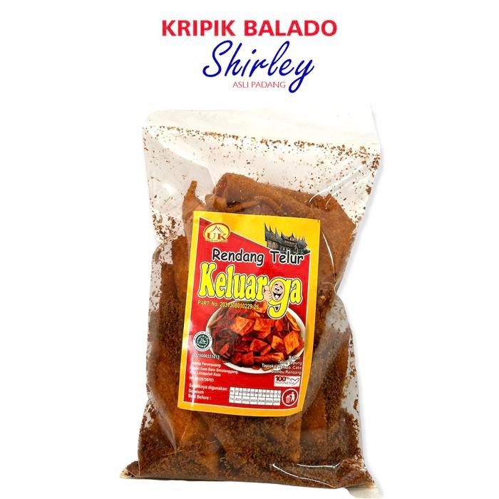 

Sedia Rendang Telur Keluarga Asli Padang Kripik