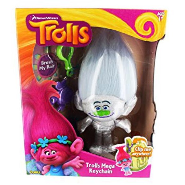 Trolls Mega Keychain Guy Diamond