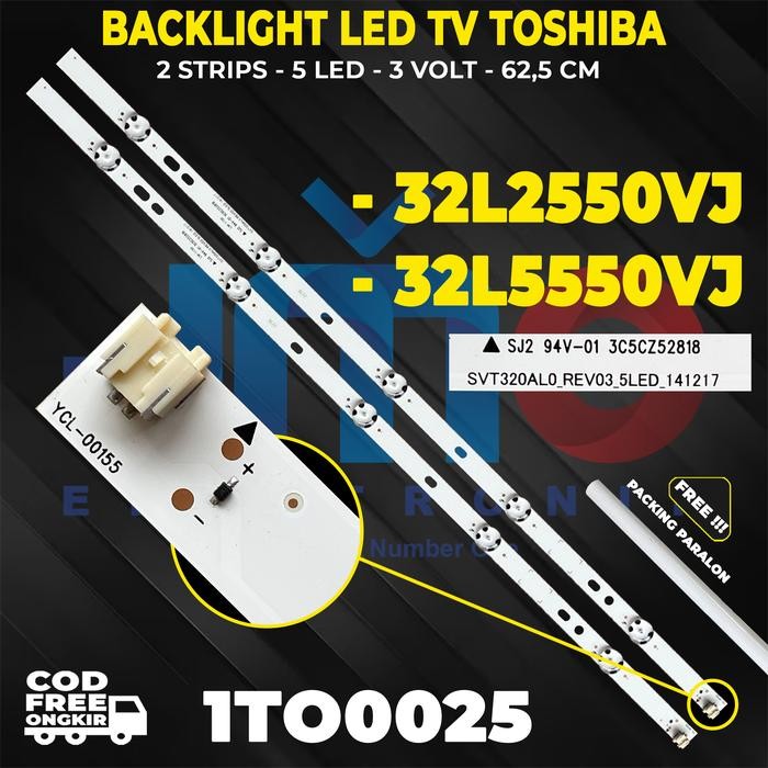 Terlaris Backlight TV TOSHIBA 32 Inch 32L2550VJ 32L5550VJ SALE