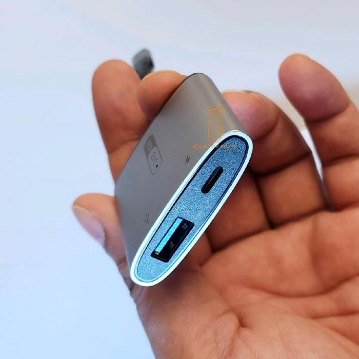 Otg Iphone Mh356 Cortex Otg Usb To Lightning 2 In 1 With Charger For Iphone/Ipad Kode 1140