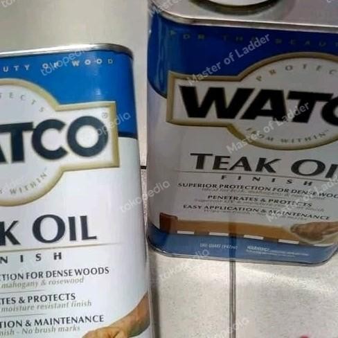 (Allthebest) Watco Teak Oil Varnish Kayu Pemoles kayu made in USA