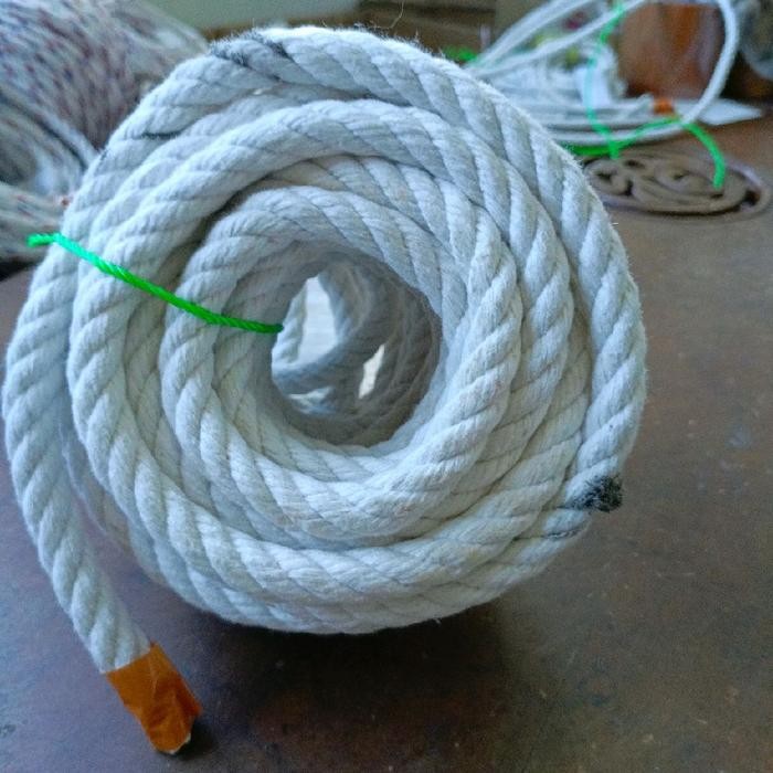 Tali Tambang Kain 12Mm Eceran, 10Meter - 50Meter , Tali Ikat Barang , Tali Murah Terbatas