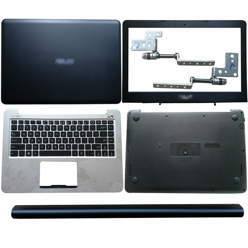 NEW For ASUS K401 A401L K401L K401U K401LB V405L Laptop LCD Back Cover/Front Bezel/Hinges/Hinges Cov