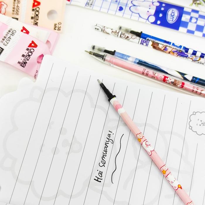 

ISI ULANG PULPEN GEL ( 20PCS / BOX ) BISA DIHAPUS ODEMEI / REFILL BOLPOIN GEL ALAT TULIS PENA