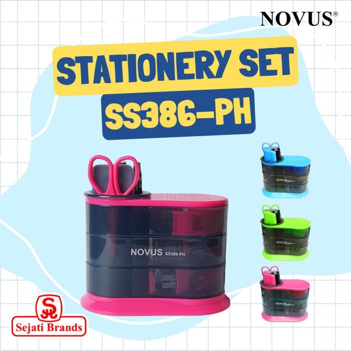 

NOVUS Stationery Set SS386-PH Set Alat Tulis