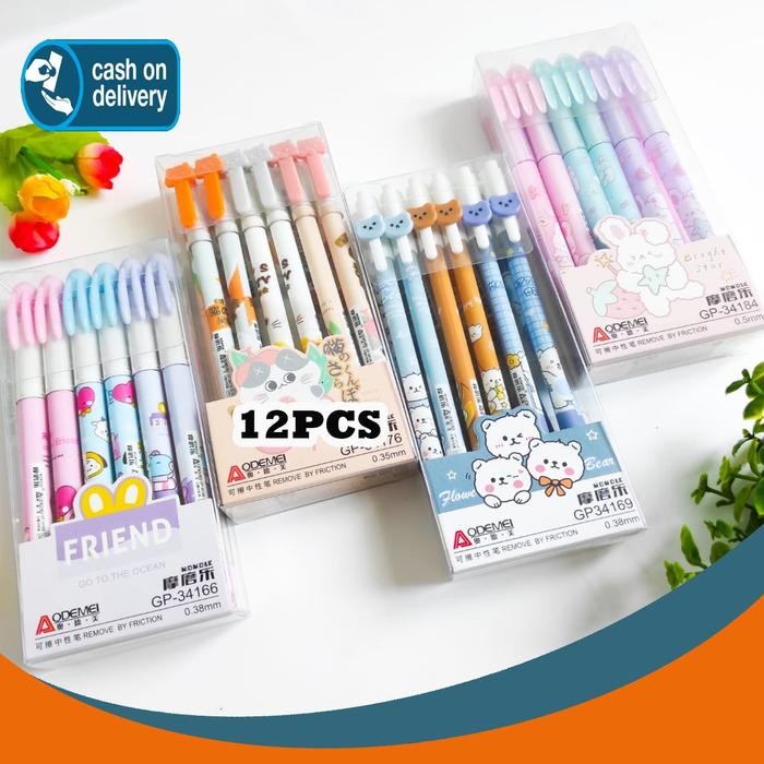 

SELUSIN PULPEN ODEMEI PEN GP-34152 ISI 12 PCS PEN ALAT TULIS BOLPOIN