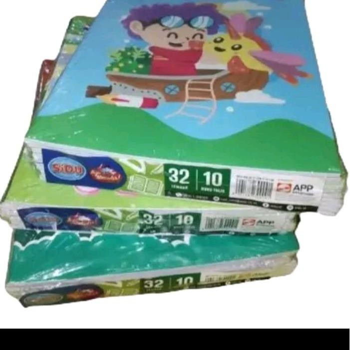 

10 pcs buku tulis sidu isi 32 lbr variant random