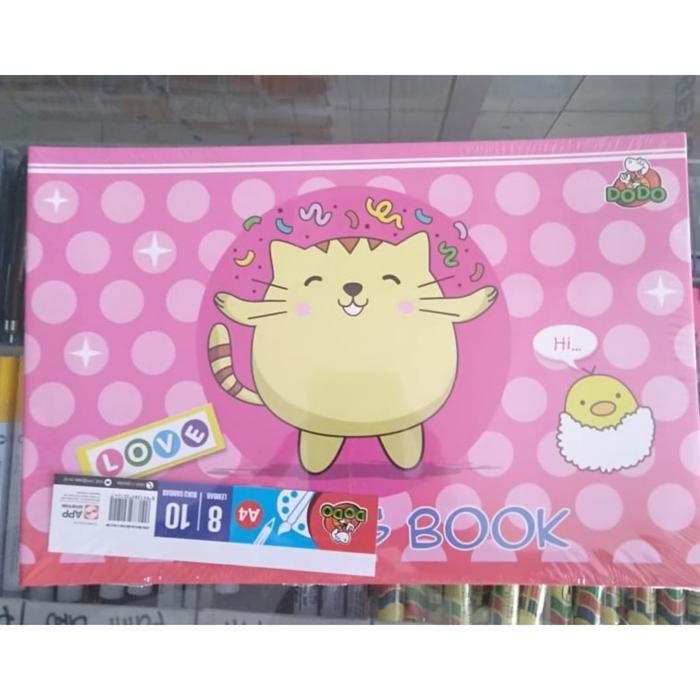 

GROSIR SEPAK Buku Gambar DODO A4 Kecil 1PAK isi 10buku/Buku Gambar A4 DODO/Drawing Book DODO