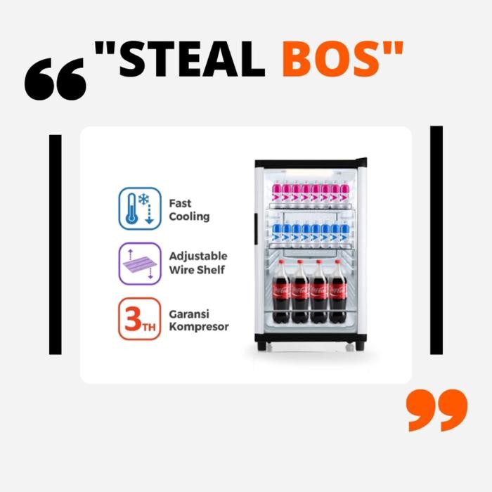 MASPION showcase USG 126 LITER showcase maspion USG 126 liter