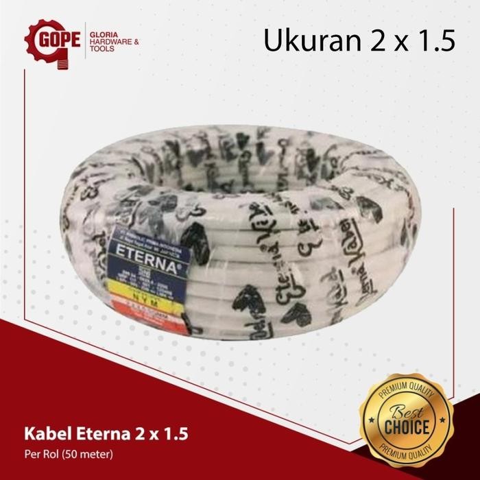 KABEL ETERNA 2 X 1.5" @1ROL