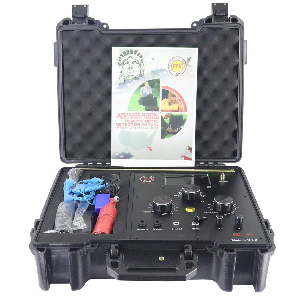 FAVORIT /  NEW EPX10000 Digital Frequency Synthesis Radar Remote Detector Deep depth underground gol