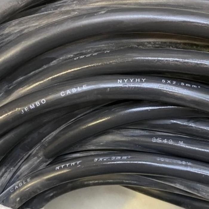 KABEL NYYHY 5X2.5 JEMBO KABEL SERABUT NYYHY 5X2.5MM JEMBO TERMURAH