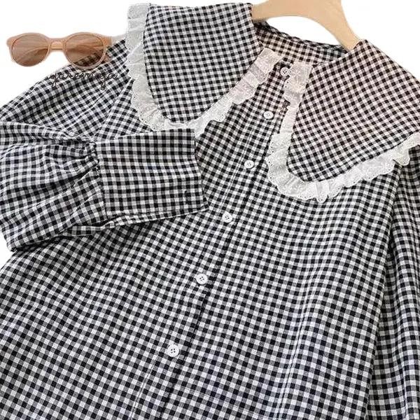 ASLI Sakura Kemeja Anak Perempuan kekinian 2-12 tahun Atasan Anak Perempuan Baju Anak Perempuan