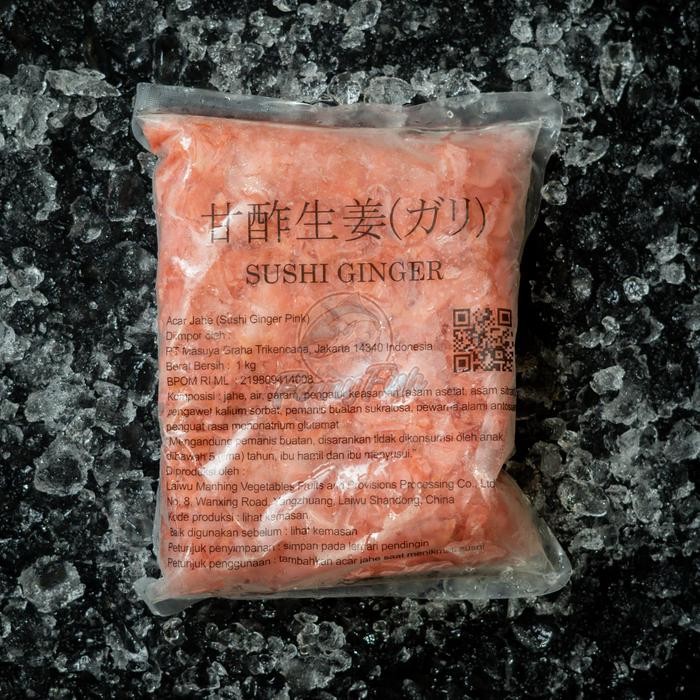 

DISKON Sushi Ginger Pink / Gari Shoga / Gari Pink 1 Kg READY STOCK