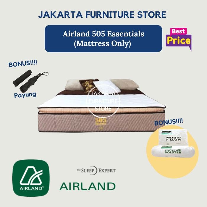 Spring Bed Airland 505 Essentials Uk.160X200 (Mattress Only)