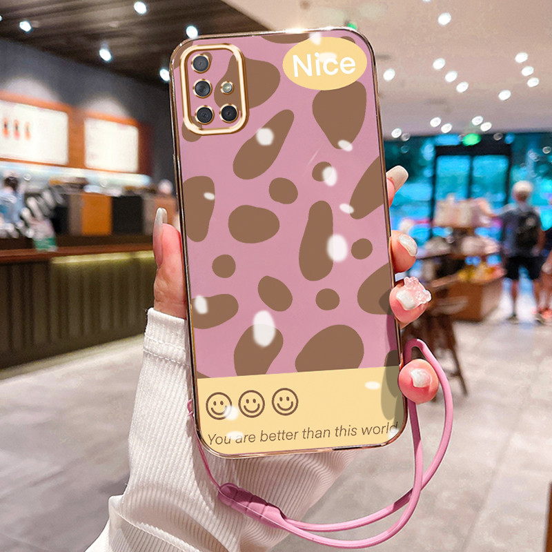 Casing Hp Untuk Samsung Galaxy A70 A70s A71 A72 4G A72 5G A73 5G Case Casing Bentuk kotak Kesing HP 