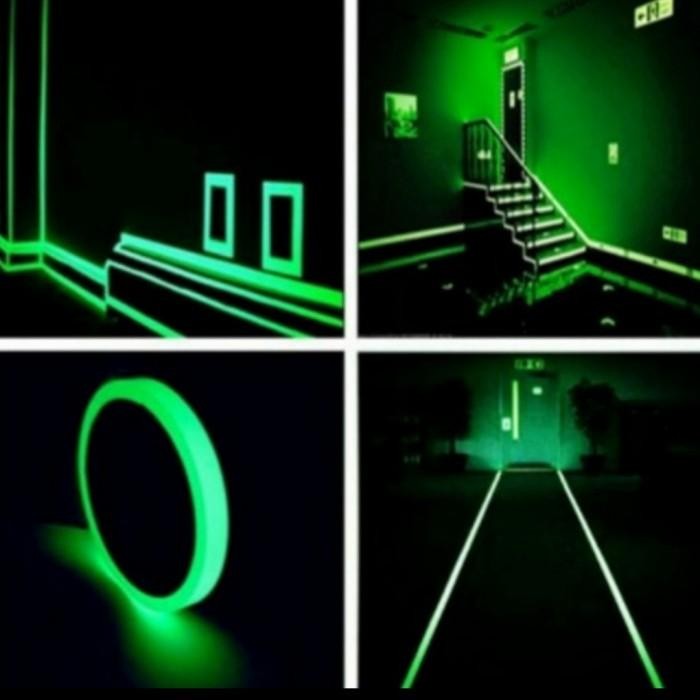 

Promo Lakban Sticker Fosfor (Glow Tape) Glow In The Dark 2,5Cm X 20Mtr Packing Aman