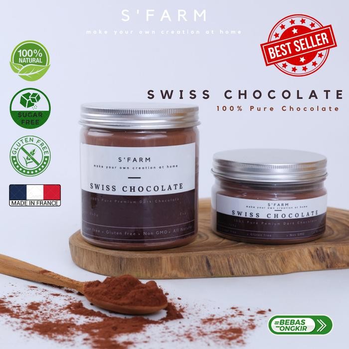 

100% Swiss Reddish Chocolate Powder / Bubuk Coklat Asli Premium