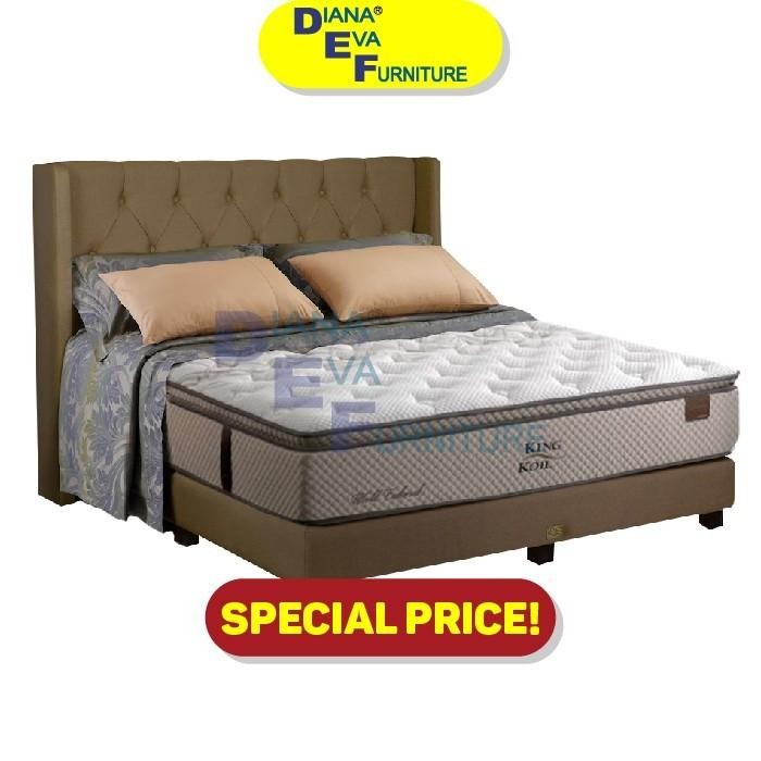Kasur King Koil World Endorsed Full Set ( Kasur + Divan + Sandaran )