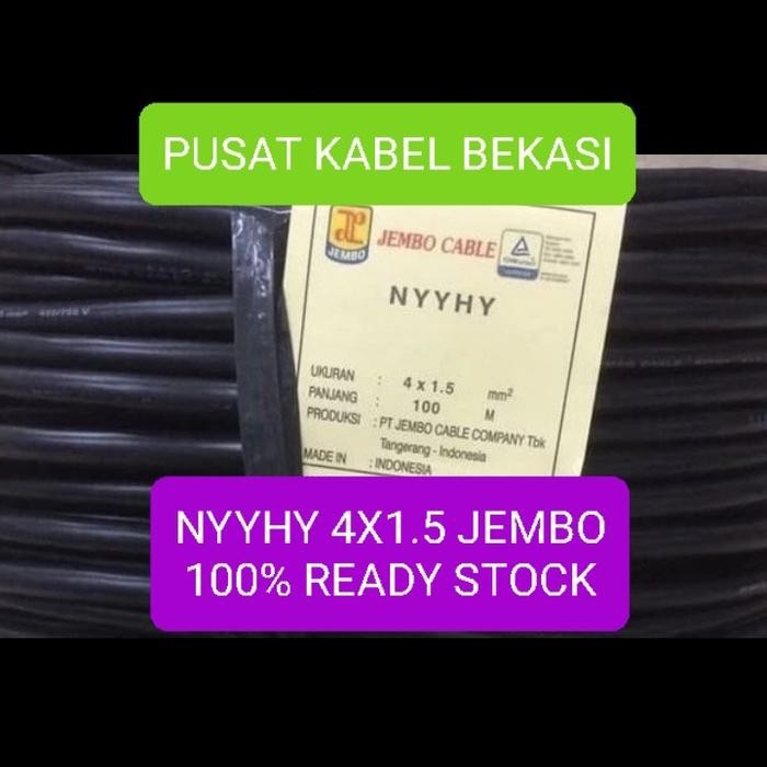KABEL JEMBO NYYHY 4x1.5 50M (BISA PPN)