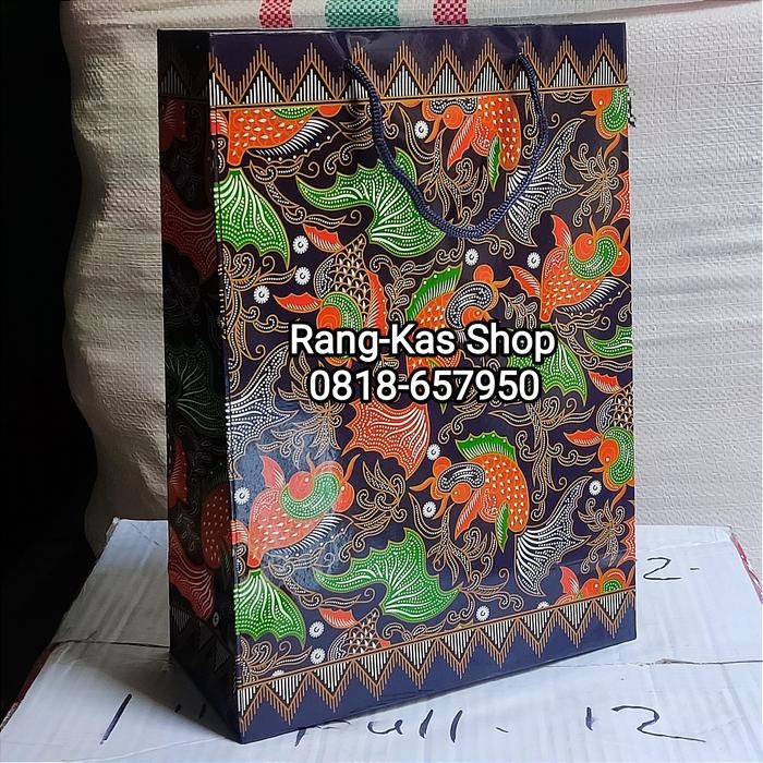 

Paper bag Batik Folio duplex Eksklusif glossy