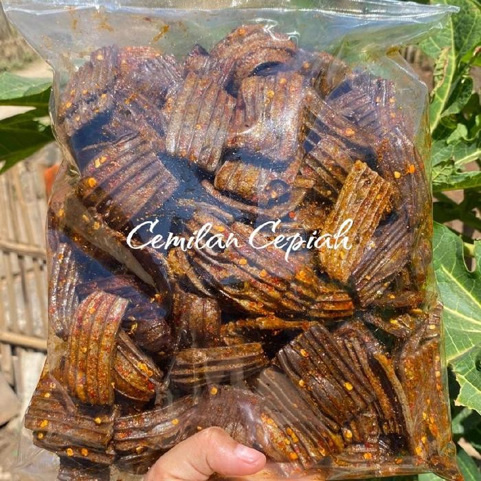 

New Seblak kerupuk jengkol bantat viral pedas daun jeruk 500gram