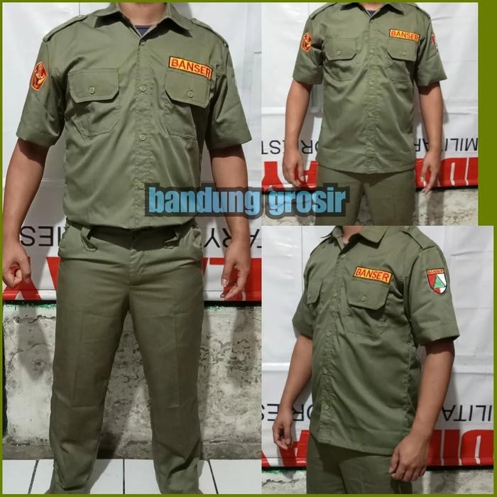 SERAGAM PDH BANSER NASIONAL