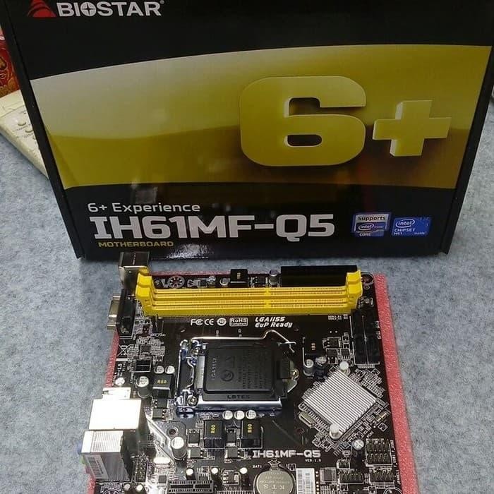 Motherboard Biostar H61 Socket LGA 1155 [ RESMI ]