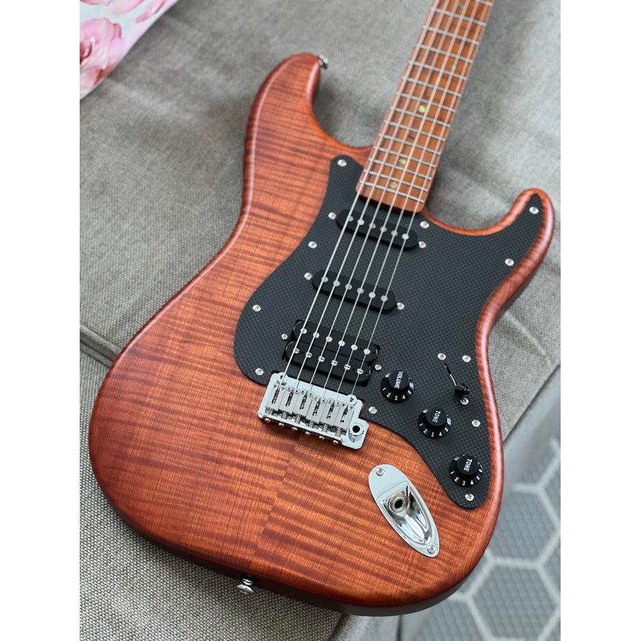 Soloking Ms-1 Fm Artisan Roasted Flame Neck In Caramel Nafiri Spec