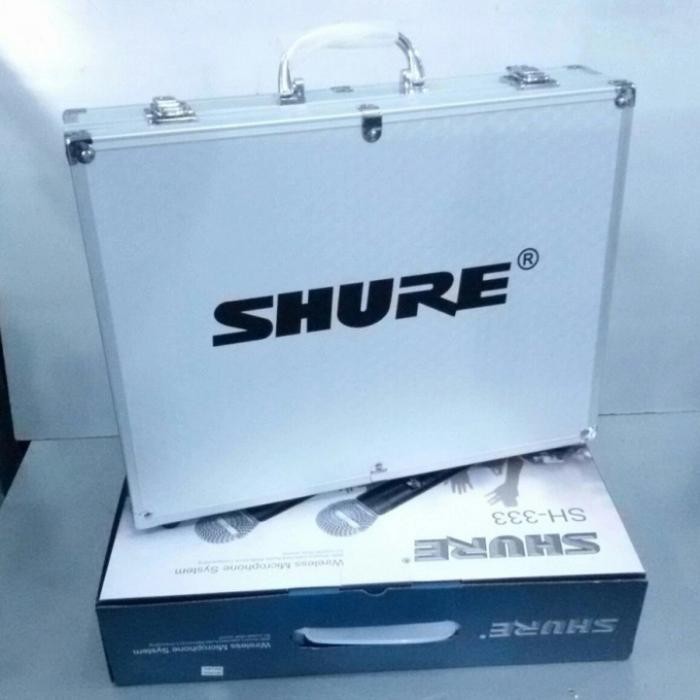 Mic Wireless 2 Handle + Hardcase Shure SH 333 / Shure SH333