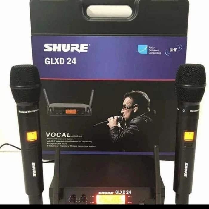 Mic Wireless 2 Handle Shure GLXD 24 / Shure GLXD24