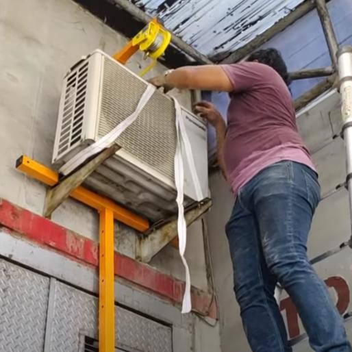 Promo Air Conditioning Lifting Crane Braket Katrol Outdoor Ac Split