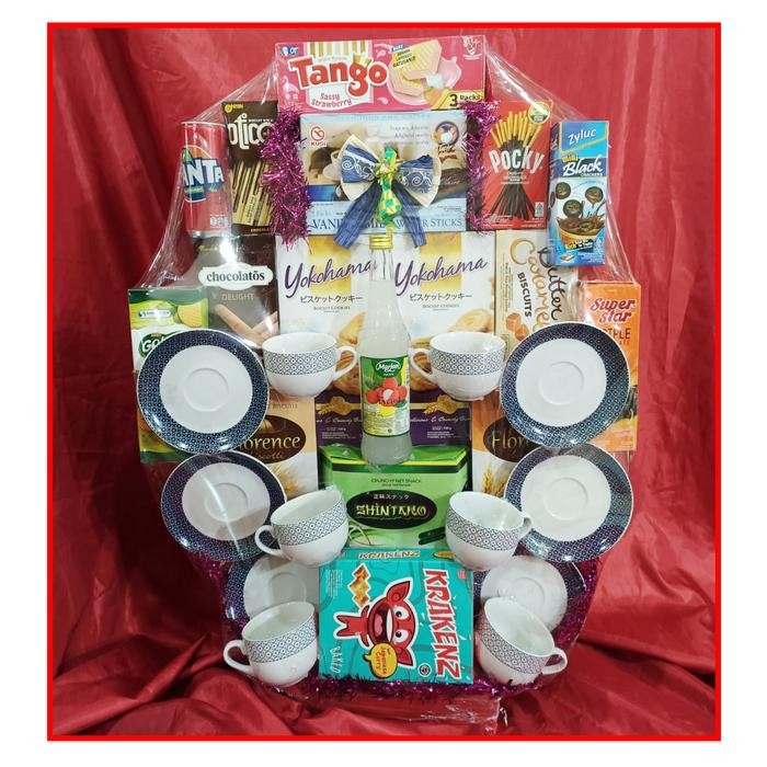 

parcel snack lebaran mix cangkir tatak type B